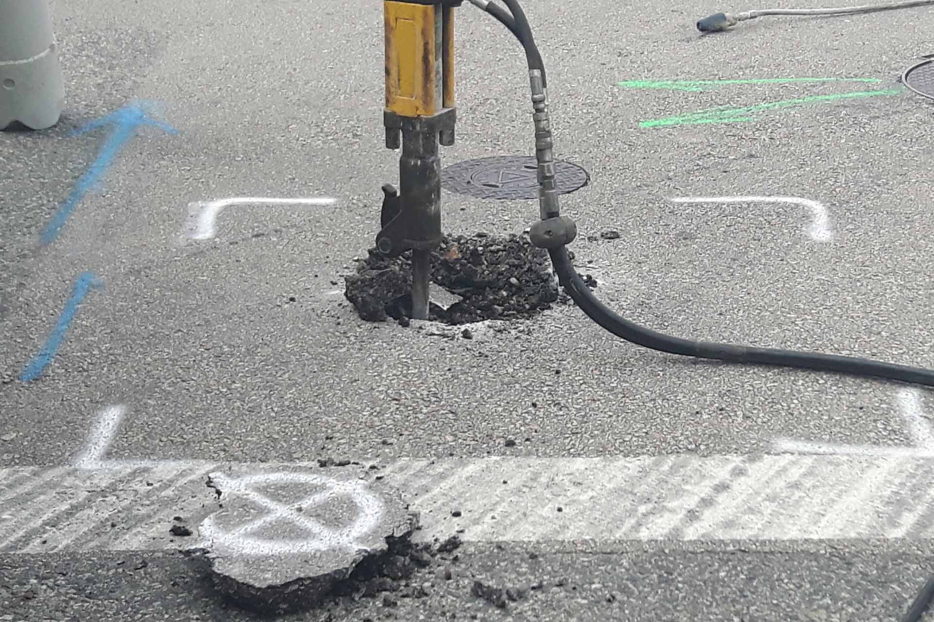Non-destructive excavation