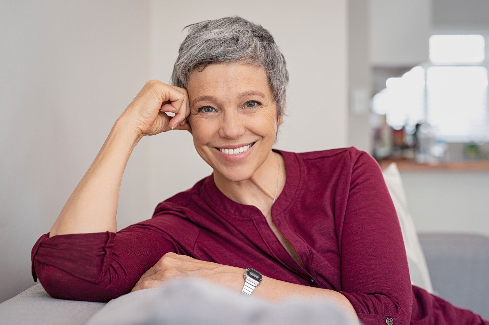Family Dentistry — Happy Woman in Owatonna, MN Family Dentistry — Happy Woman in Owatonna, MN