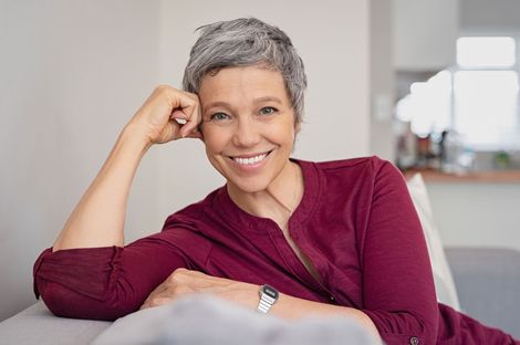 Family Dentistry — Happy Woman in Owatonna, MN