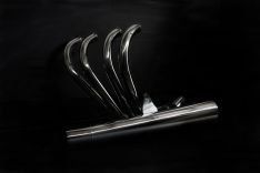 Kawasaki Z900 4-2 mufflers