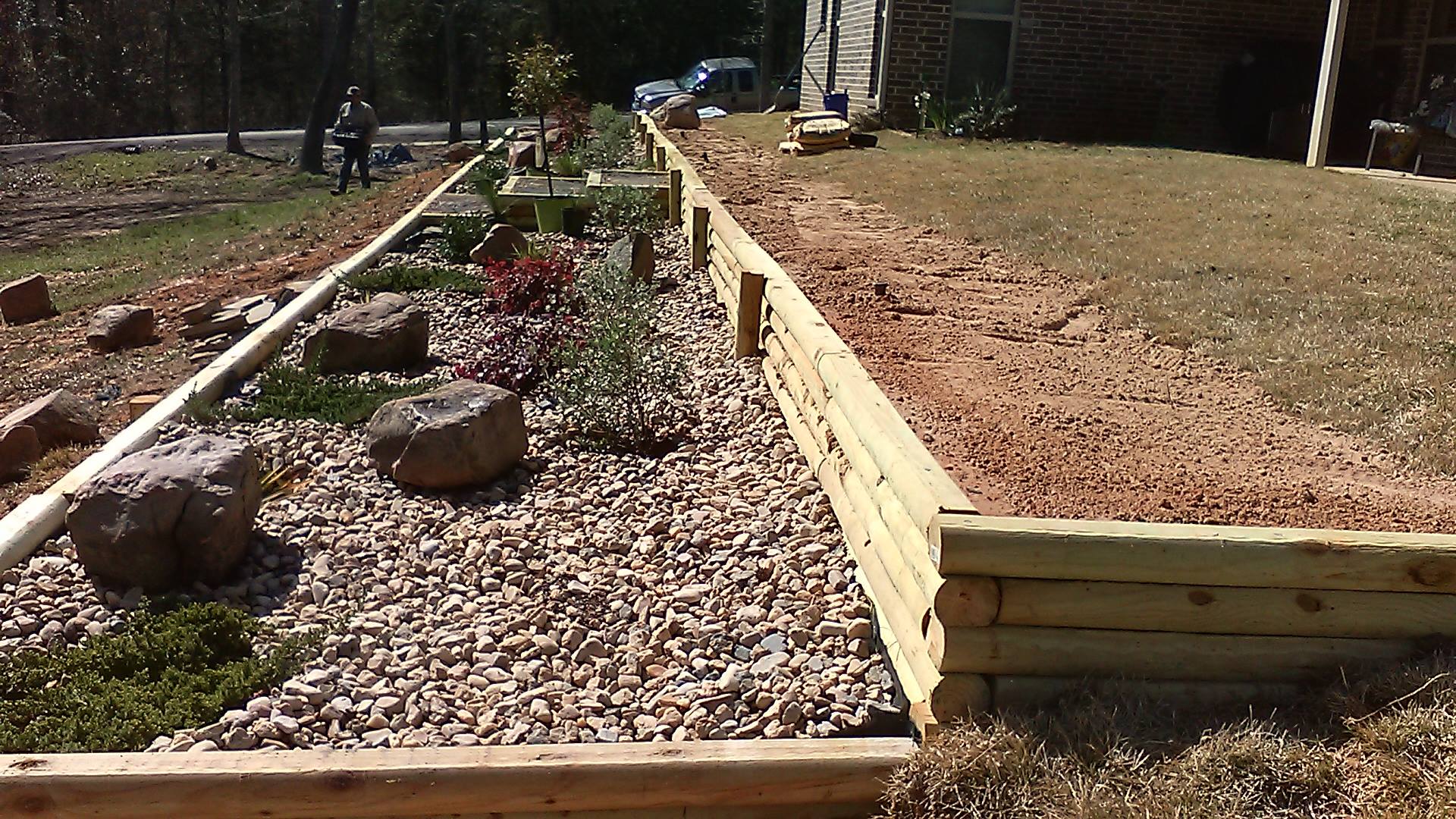 Leveled Landscape Design — Tyler, TX — Creative Landscape Solutions