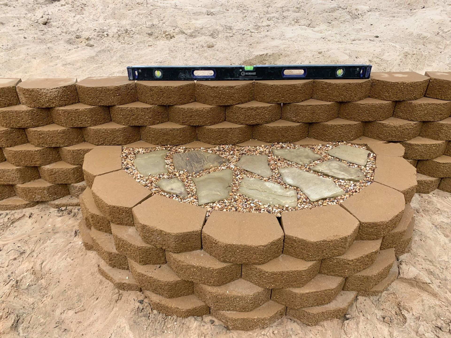 Leveling Retaining Wall — Tyler, TX — Creative Landscape Solutions