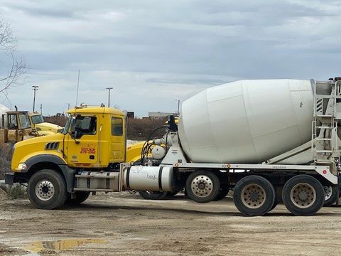 Concrete Mixer On The Ground — Mobile, AL — West Ready Mix