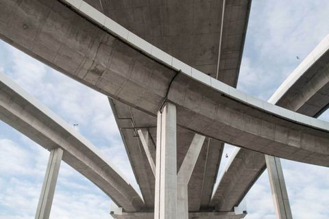 Architecture Lines Under The Bridge — Mobile, AL — West Ready Mix Architecture Lines Under The Bridge — Mobile, AL — West Ready Mix