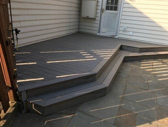 Deck and Patio Project After