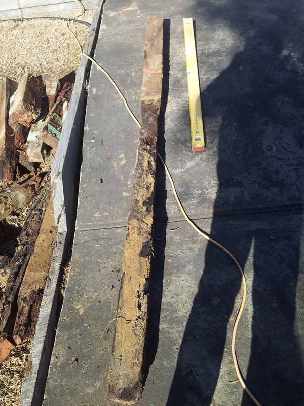 rotted foundation in bendigo
