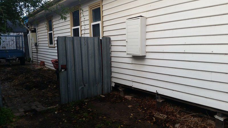 Re-blocking Service by Down Under Restumping