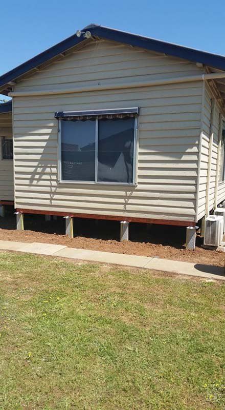 Foundation Under House