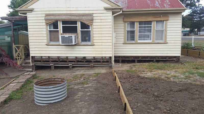 Bendigo House Re-blocking