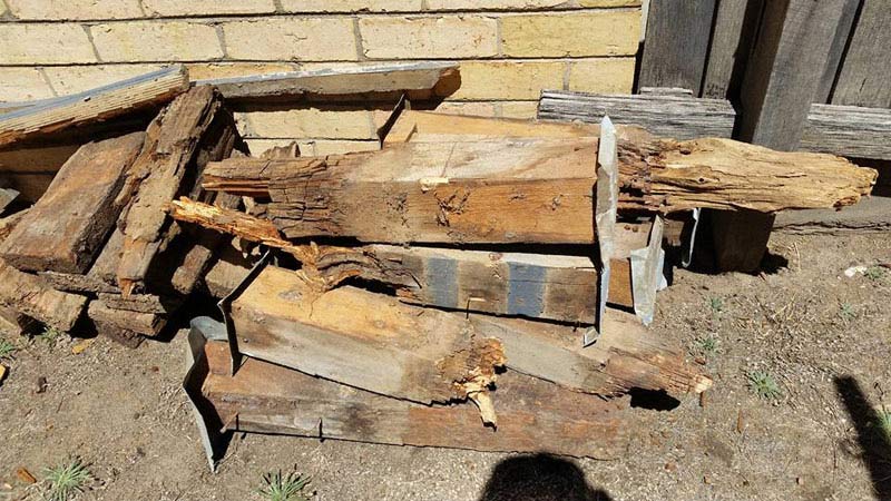 Bendigo  Commercial House Restumping