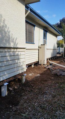 Home getting reblocked by down under restumping home getting reblocked by down under restumping