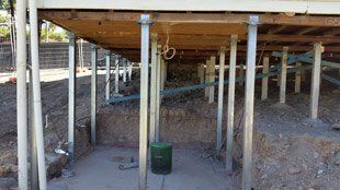Steel, concrete and timber stump replacement steel, concrete and timber stump replacement