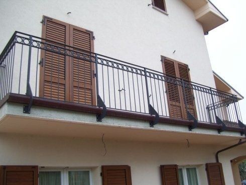 ringhiera balcone abitazione