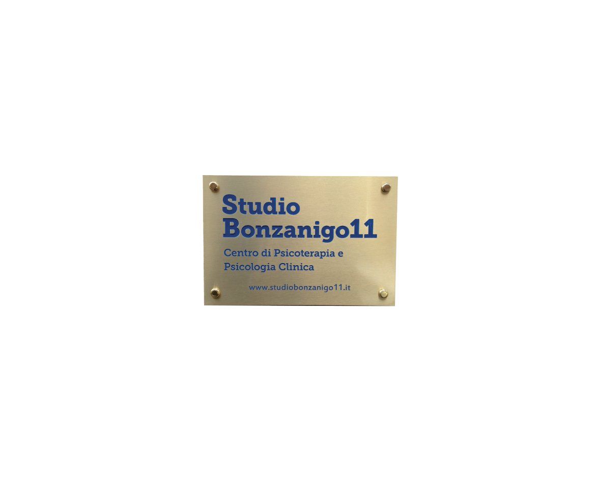 targa in ottone studio professionale