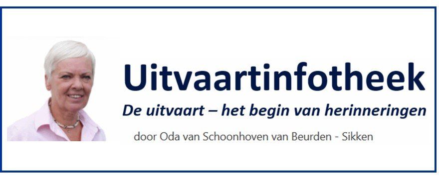 uitvaartinfotheek voor info over de uitvaart
