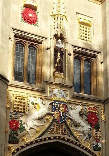 Christ's college gate