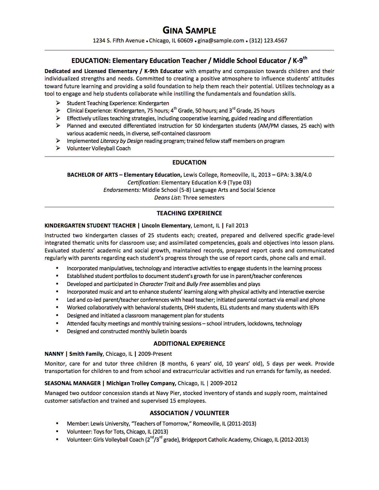 A resume with a lot of text on it is on a white background.