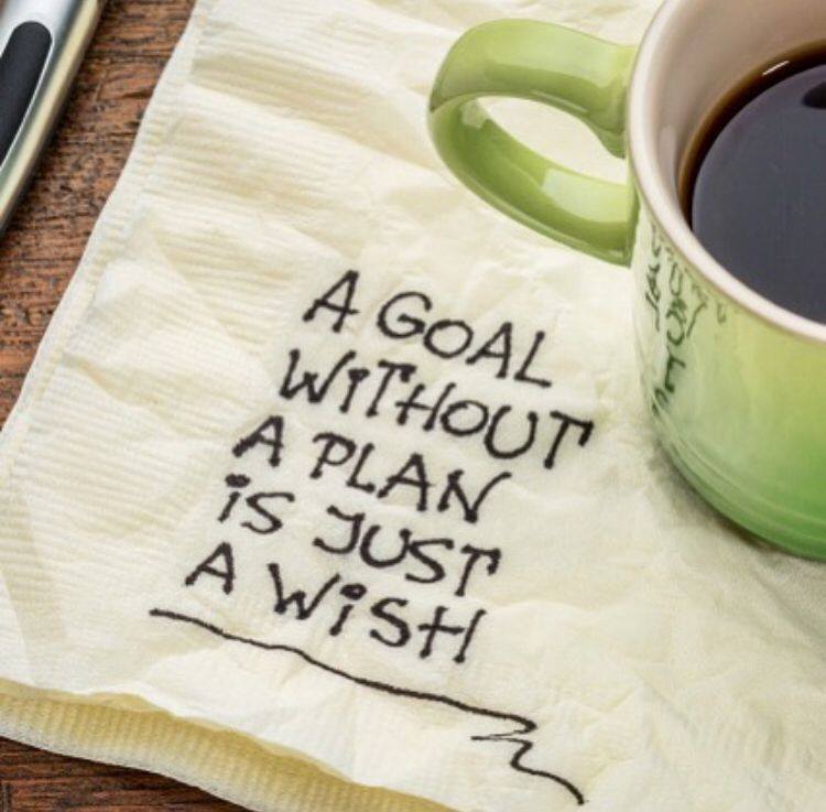 A goal without a plan is just a wish
