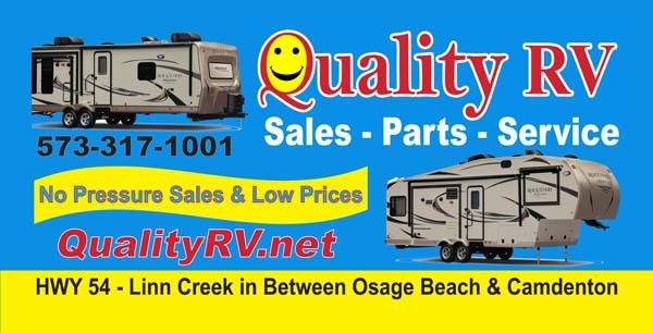 a quality rv sales and parts service advertisement