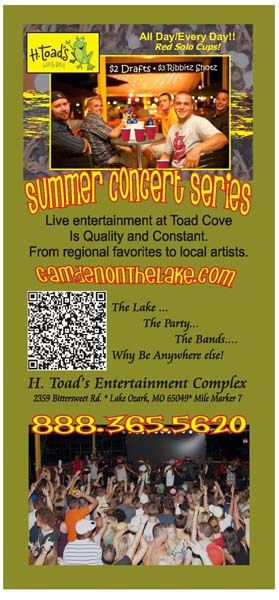 lake rack card printing