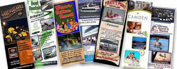 rack card distribution printing lake ozarks lake of the ozarks rack card distribution printing
