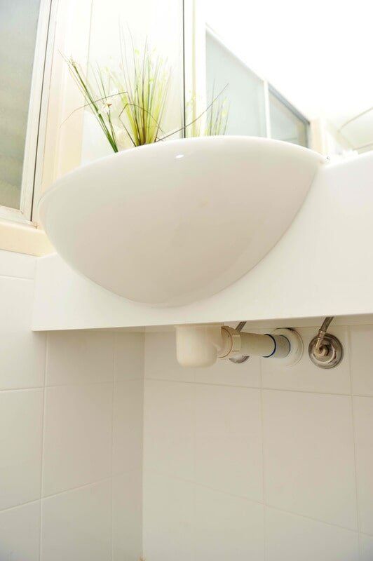 Newly Installed Bathroom Sink — Home Modification Services In Byron Bay, NSW