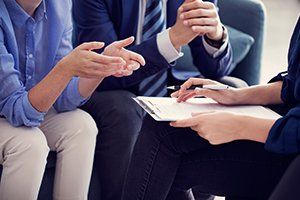Quality Insurance Coverage | Couple Discussing with Insurance Advisor | Staten Island, NY Quality Insurance Coverage | Couple Discussing with Insurance Advisor | Staten Island, NY