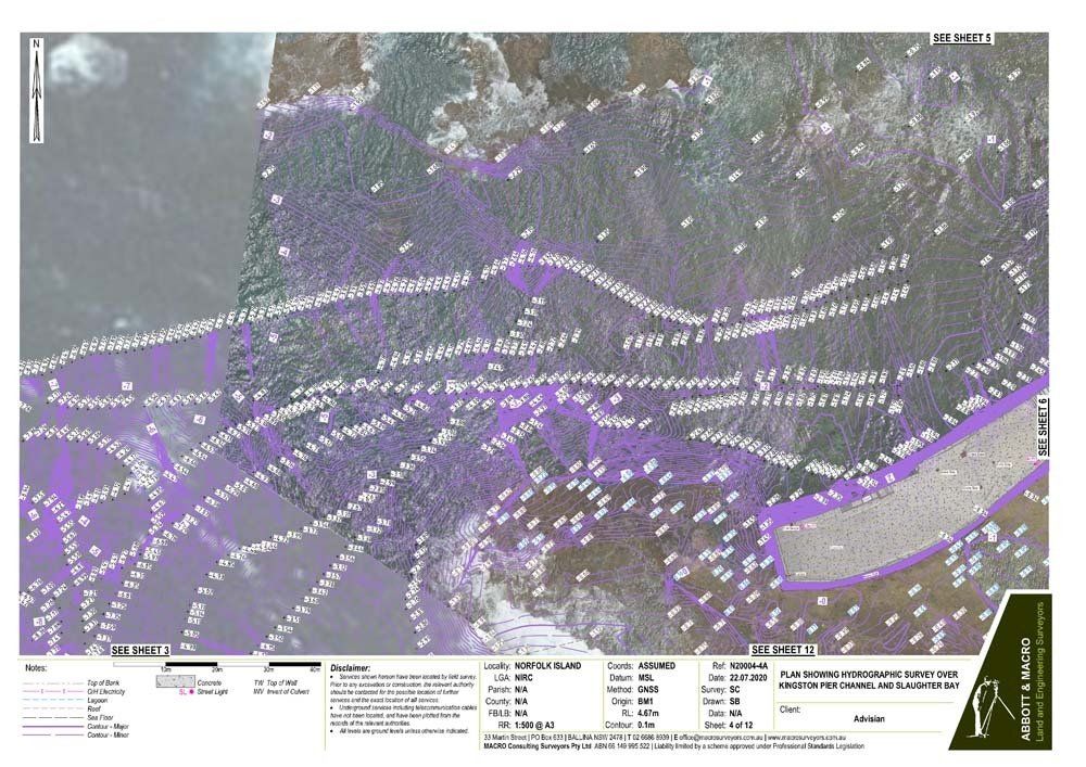 Norfolk Island Ocean Hydrographic Survey 1