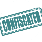  A confiscation stamp