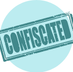  A confiscation stamp