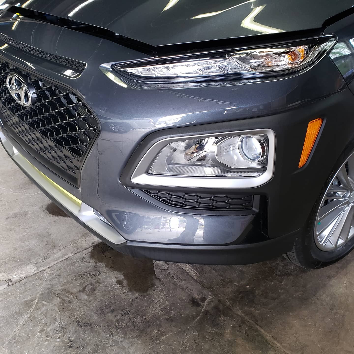 Hyundai Kona PPF install at To The Limit Motorsportz