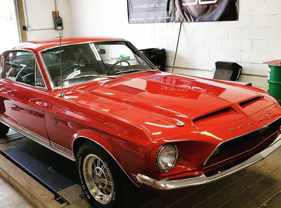 Shelby GT500 Paint Correction and SB3 Flyover Application by To The Limit Motorsportz