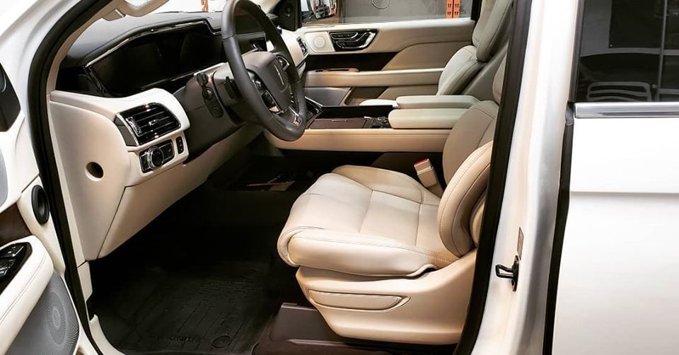 Lincoln Navigator interior with SB3 Protection by To The Limit Motorsportz