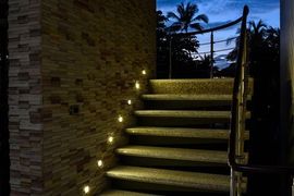 scale esterne con illuminazione led