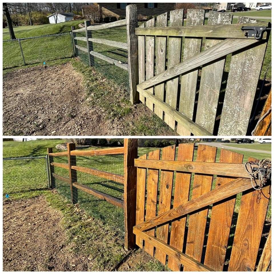 fence wash
