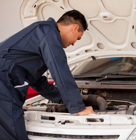 our mechanics at work