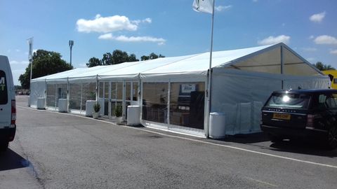 Hospitality Marquee Corporate hospitality marquee Cheshire