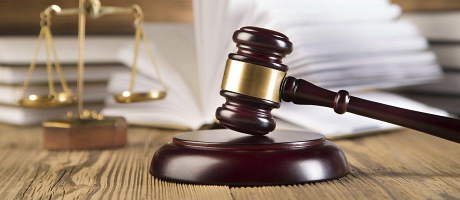 A hammer and gavel