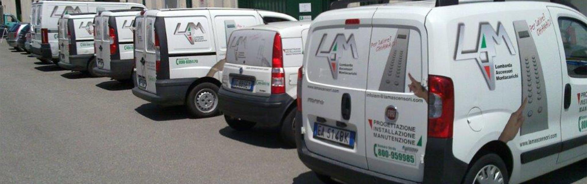 mezzi dell'azienda