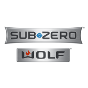 The logo for sub zero wolf is shown on a white background.