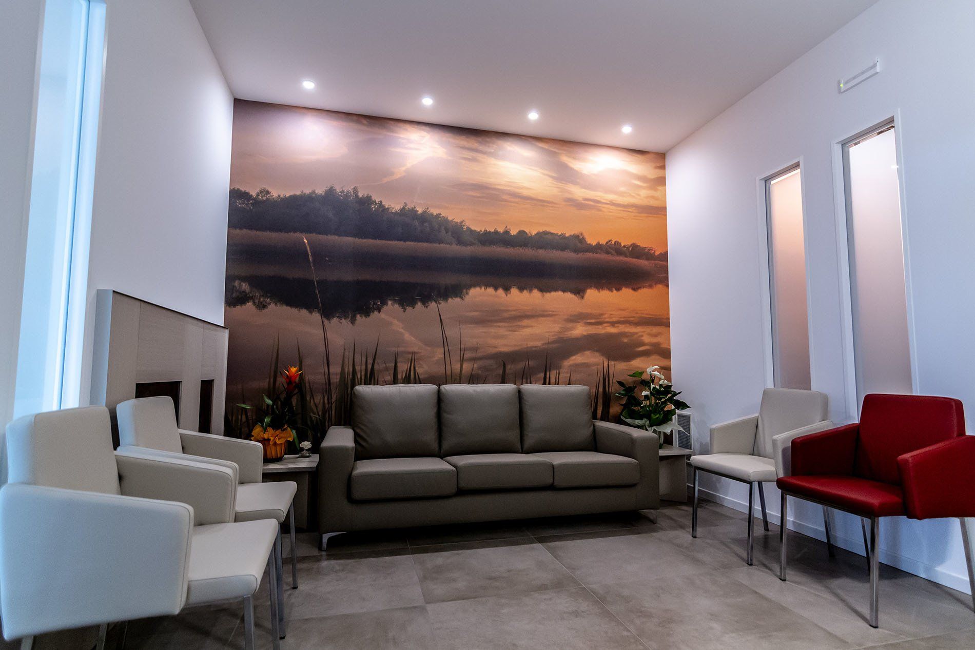 spazi della sala di commiato