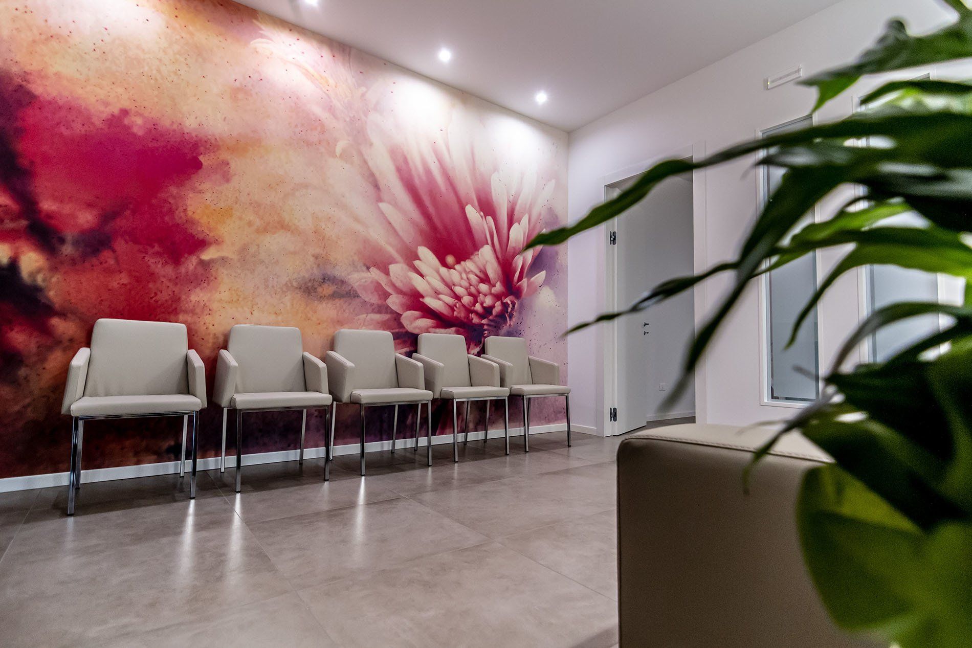 sala di commiato dell'agenzia funebre