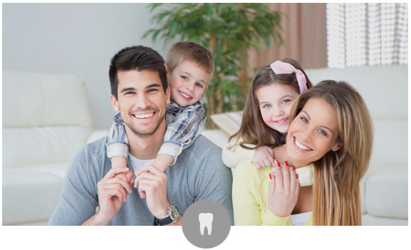 smiling family