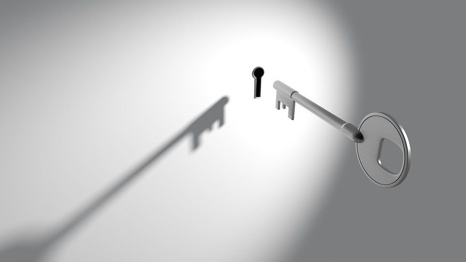 Key and Key hole. Unlock the potential of your employees.