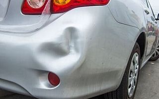 Auto Body Repair — Rear Bumper Dent in Billings, MT Auto Body Repair — Rear Bumper Dent in Billings, MT