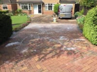jet washed driveway in Oakwood, Derby