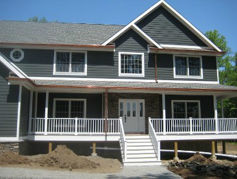 exterior view of a renovated house