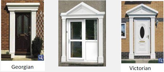 G.R.P. DOOR SURROUND AND PILLARS