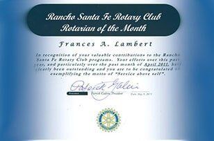 Rotarian Of The Month