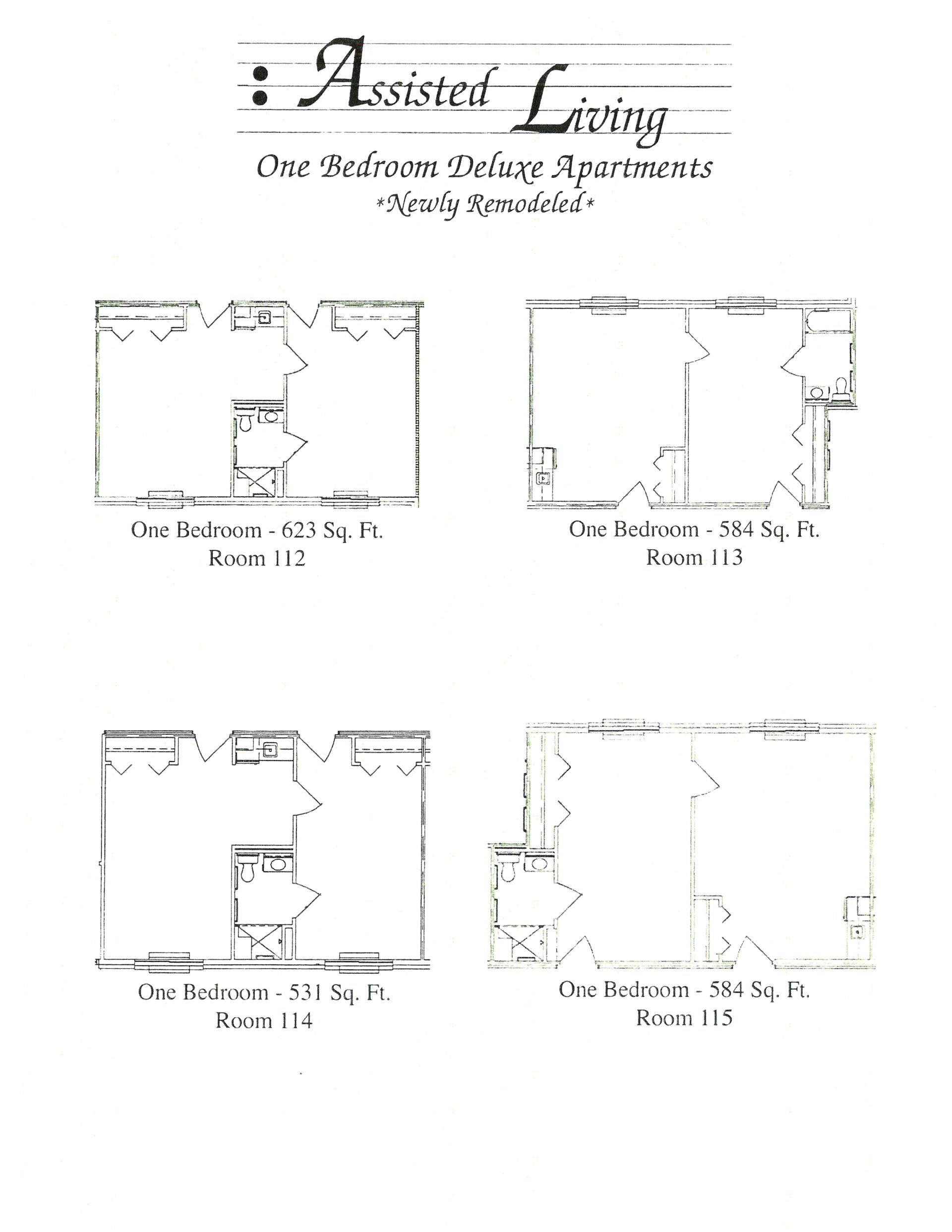 A black and white floor plan